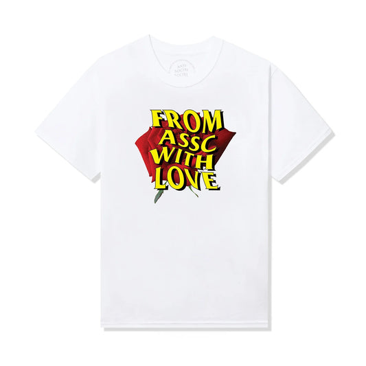 Camiseta Con Amor - Blanco